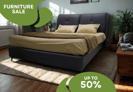 Mega  Up to 50% OFF – Luxury Sleep Starts Here