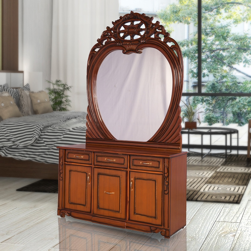 Plywood Designer Wooden Dressing Table, Without Stool at Rs 5000 in Atmakur