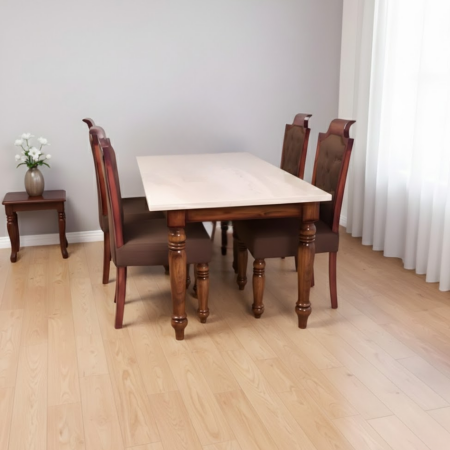 Victory Diningbrown4 chairs