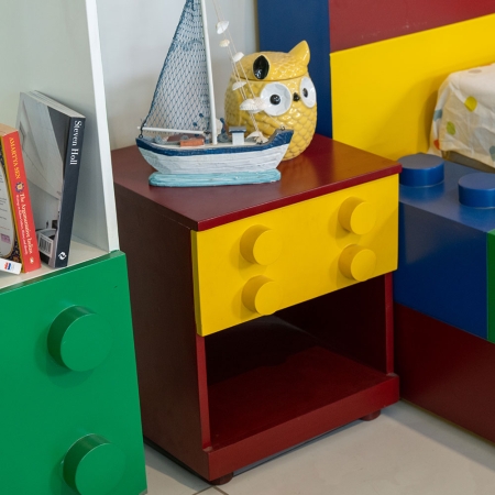 Lego best sale bedside table