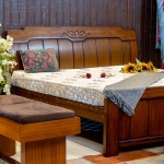 Full Teak Bed