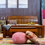 Full Teak Bed