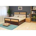 Cot-Cane-cushion-Bed